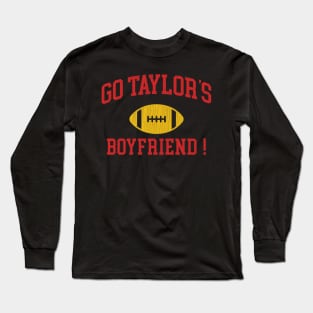 Go Taylor's Boyfriend Long Sleeve T-Shirt